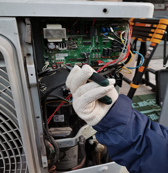  中方维修空调不制热